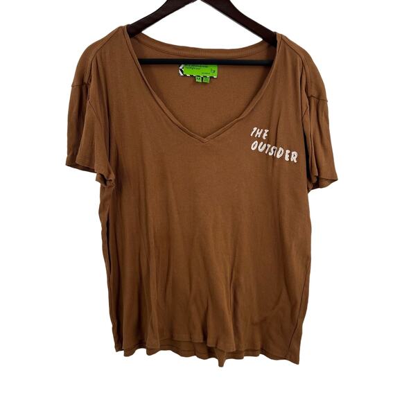 Free People Sandrine Rose The Outsider Tee Medium - Picture 4 of 7